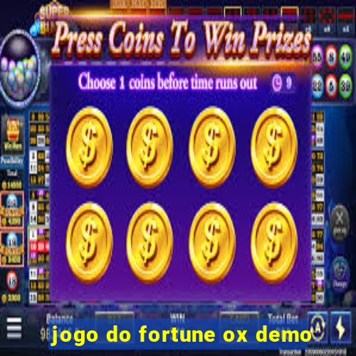 jogo do fortune ox demo